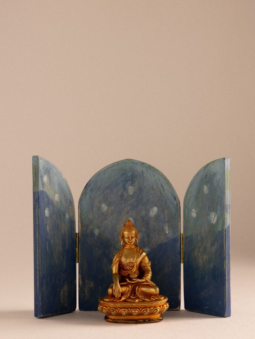Altar portátil de madera