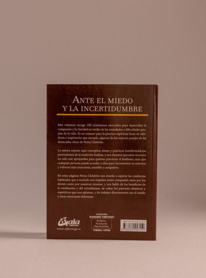 Ante el miedo y la incertidumbre