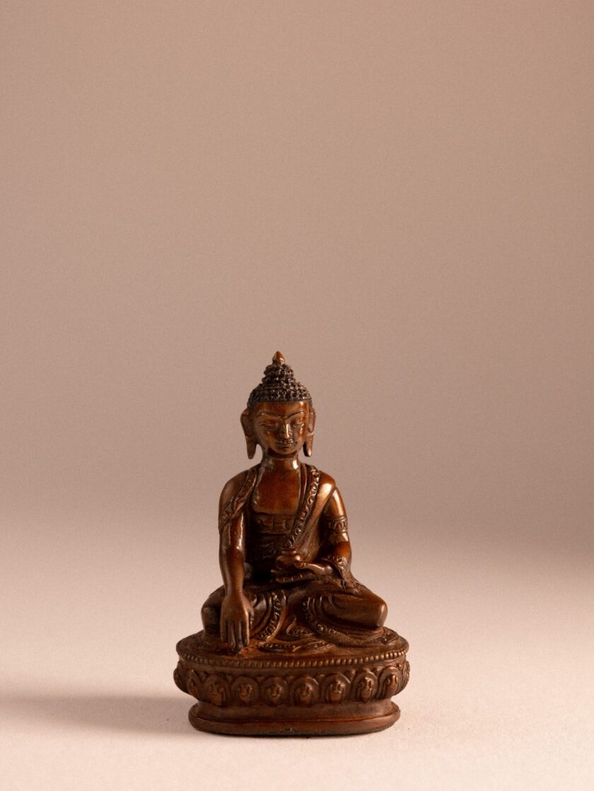 Estatua de cobre Buda - Imagen 2