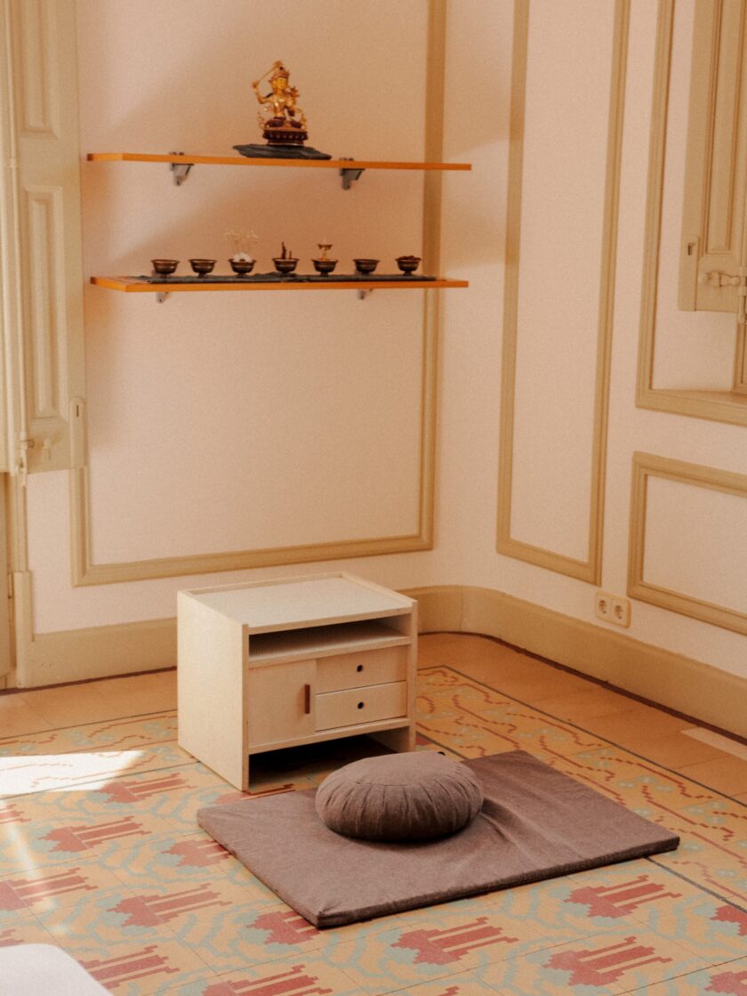 Cojín de meditación con colchoneta a juego - Imagen 2
