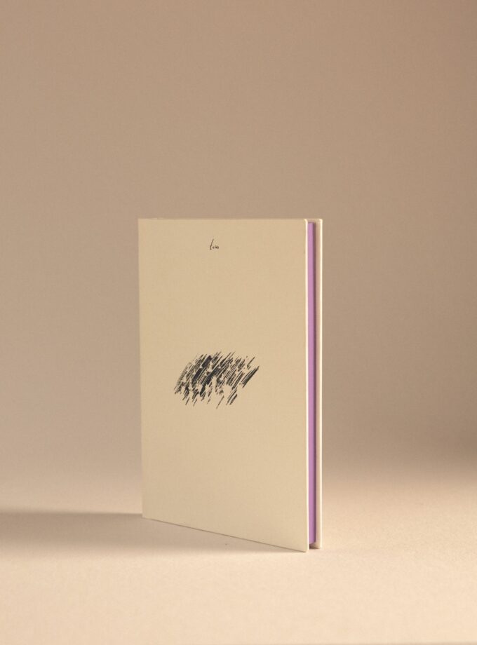 Khadro Taras white notebook
