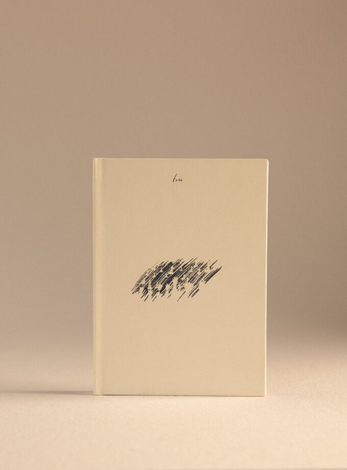 Khadro Taras white notebook