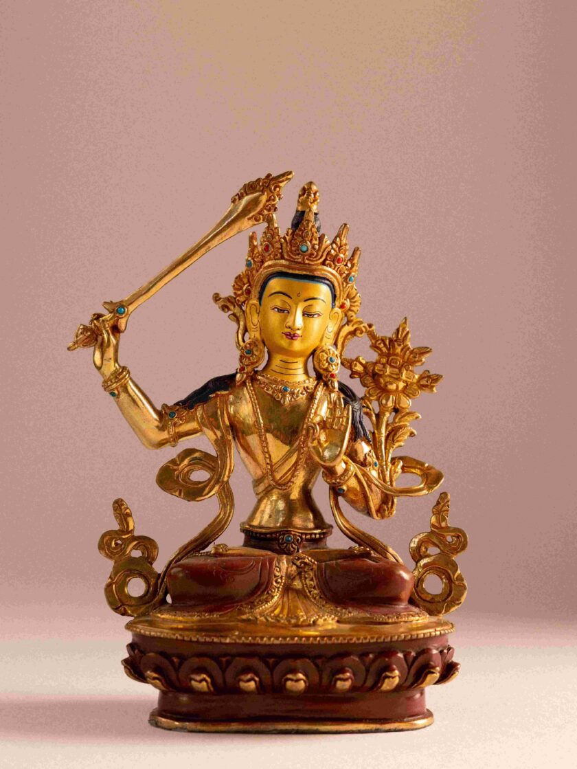 Estatua grande Manjushri