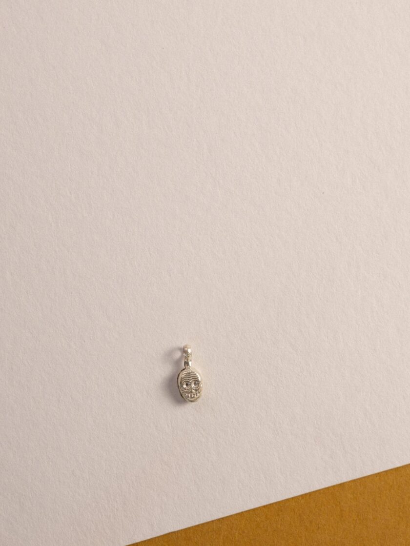 Marcador de plata de calavera - Imatge 2